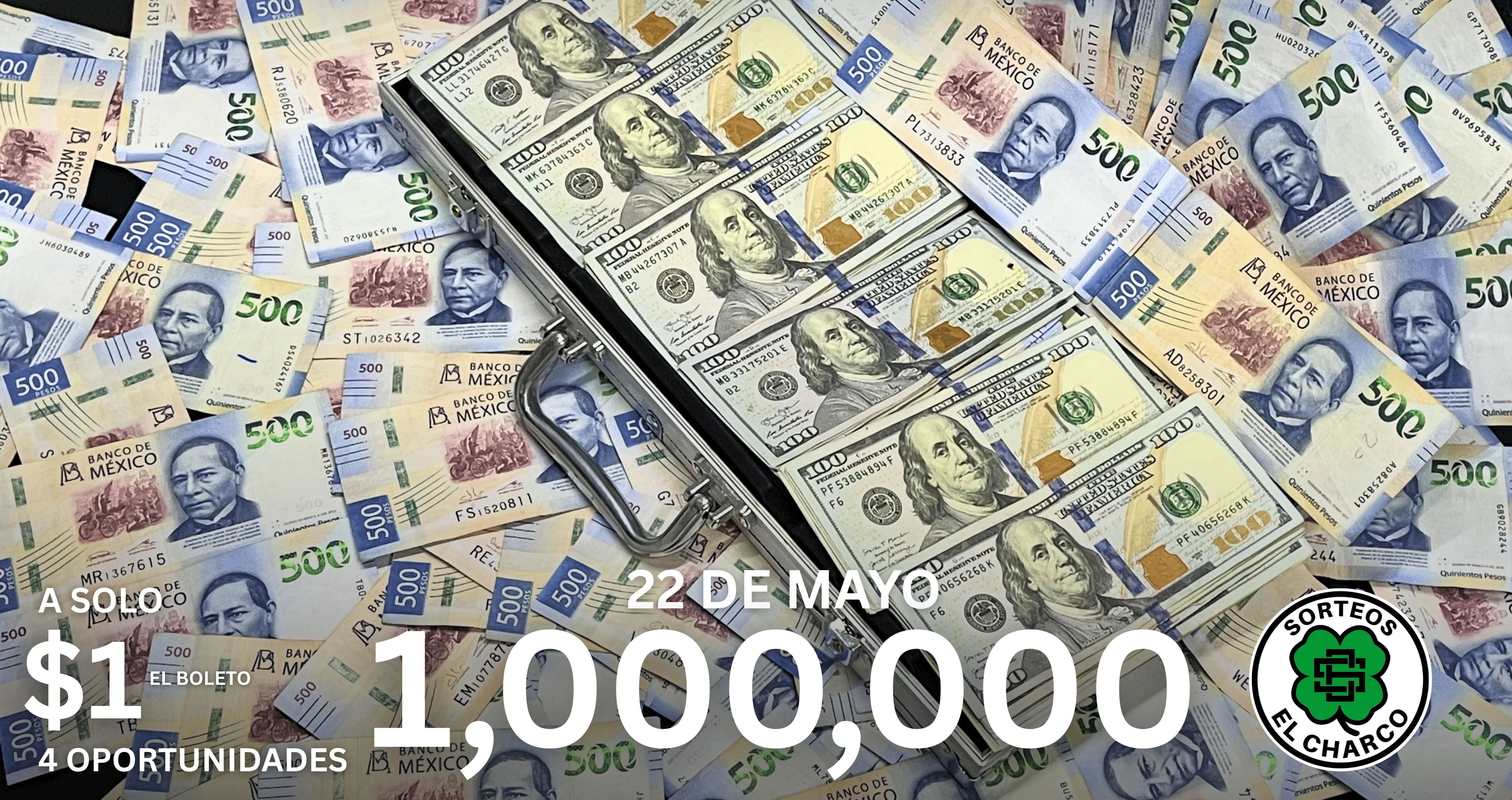 Premio: Gran cantidad de dinero en efectivo